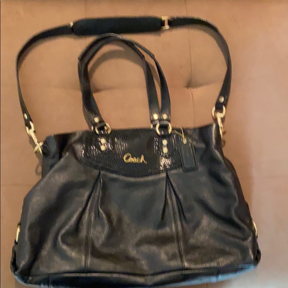 Coach purse black